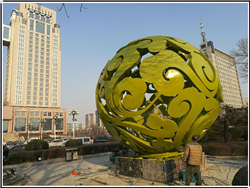 不銹鋼城市廣場(chǎng)雕塑