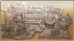 經(jīng)典銅浮雕鑄造 經(jīng)典銅浮雕鑄造