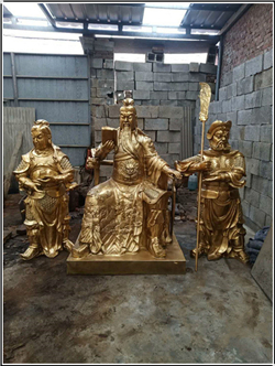 關(guān)公銅雕像 關(guān)公銅雕像