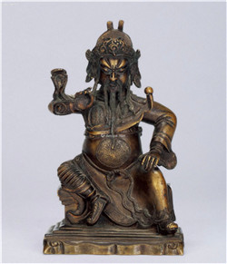 銅關(guān)公擺件 銅關(guān)公擺件