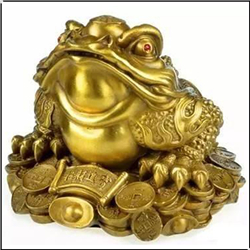 銅金蟾擺件 銅金蟾擺件