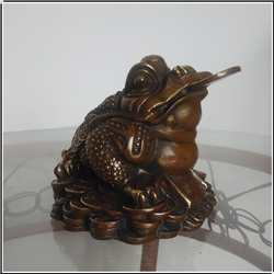 銅金蟾鑄造 銅金蟾鑄造