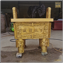 黃銅鼎大號鑄造 黃銅鼎大號鑄造