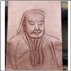 鑄銅關(guān)公 定制人物銅浮雕