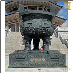 室外大型仿古三足圓鼎 室外大型仿古三足圓鼎