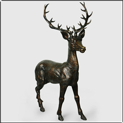 大號梅花鹿擺件 大號梅花鹿擺件