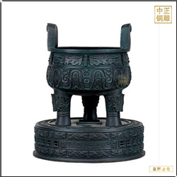 大號圓形銅鼎鑄造 大號圓形銅鼎鑄造