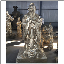 鑄銅關公 定做孔子銅像