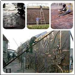 鑄銅關公 室外大型浮雕鑄造