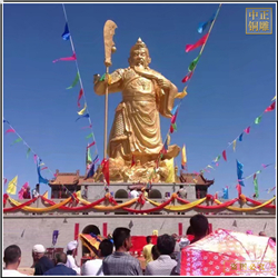 鑄銅關公 大型關公銅雕像圖片