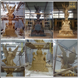 鑄銅關公 鑄造西方人物雕塑