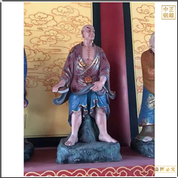 鑄銅關(guān)公 1.8米純銅十八羅漢