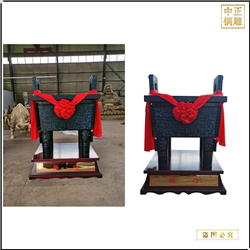 鑄銅關(guān)公 制作純銅寺廟刻字銅鼎