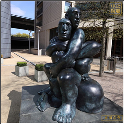 鑄銅關公 抽象人物景觀雕塑雕塑