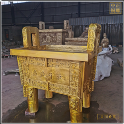 鑄銅關(guān)公 青銅鼎加工廠
