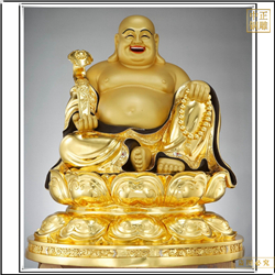 鑄銅關公 純銅彌勒佛菩薩雕像