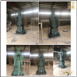 鑄銅關公 校園廣場孔子雕塑供應廠家