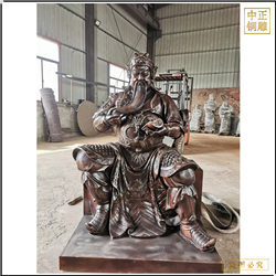 鑄銅關公 供應騎馬銅關公報價