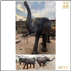 鑄銅關公 大型景觀銅大象鑄造