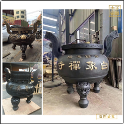 鑄銅關公 現貨批發銅香爐