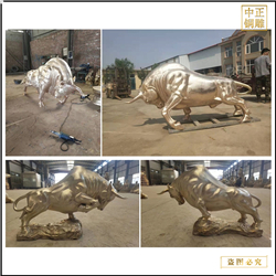 鑄銅關公 2米招財銅牛生產廠