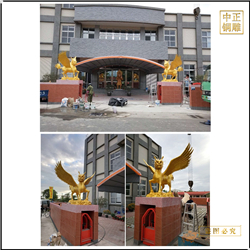 鑄銅關公 酒店門口銅麒麟供應