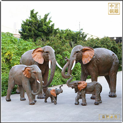 廣場動物雕塑銅大象 廣場動物雕塑銅大象