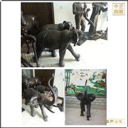 定制銅大象廠家 定制銅大象廠家