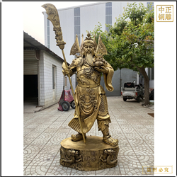鑄銅關公 大型銅關公鑄造廠