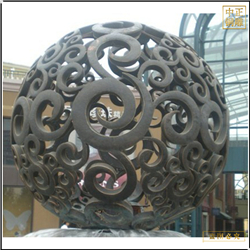 鑄銅關(guān)公 鏤空城市廣場雕塑