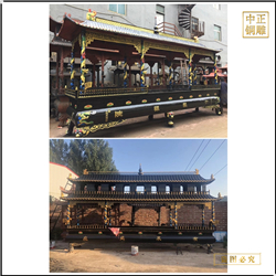 鑄銅關(guān)公 專業(yè)鑄造大型銅香爐