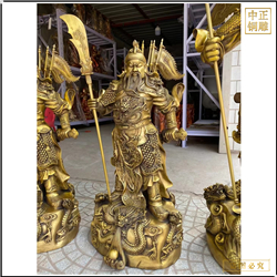 鑄銅關(guān)公 騎馬帶刀鑄銅關(guān)公鑄造廠