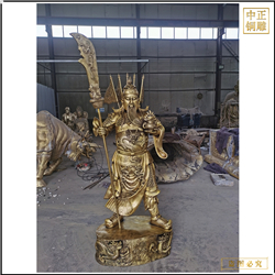 鑄銅關(guān)公 九龍銅關(guān)公廠家