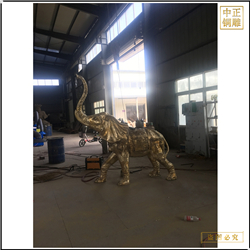 酒店別墅門口銅雕大象批發