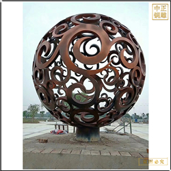室外廣場大型球雕塑價格 室外廣場大型球雕塑價格