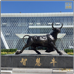 鑄銅關(guān)公 定制銅牛雕塑生產(chǎn)廠