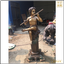 鑄銅關公 現貨供應西方人物雕塑
