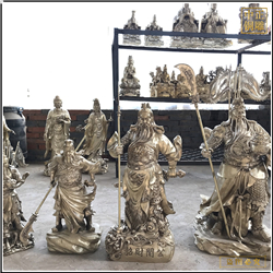 鑄銅關公 大型鑄銅關公立像廠