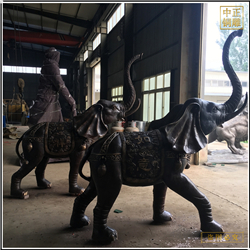 鑄銅關公 酒店門口銅雕大象鑄造價格