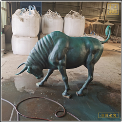 鑄銅關公 大型銅牛生產廠家