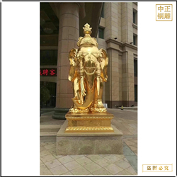 鑄銅關公 企業門口銅大象鑄造價格