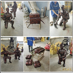 鑄銅關公 各種現代人物銅雕塑