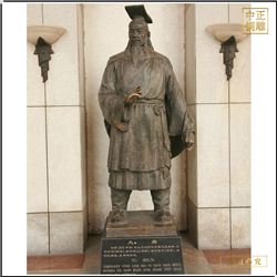 鑄銅關公 室外大型大禹人物雕塑