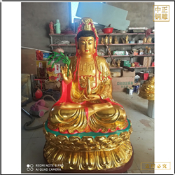 鑄銅關公 大型觀音菩薩雕塑像