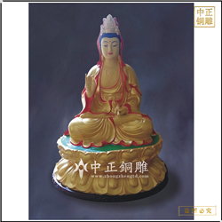 鑄銅關公 大型觀音銅佛像