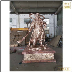 鑄銅關公 大型關二爺銅雕像