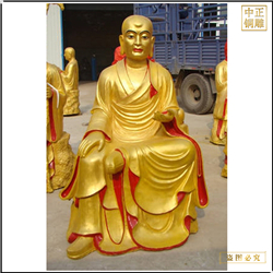 十八羅漢銅佛像雕塑 十八羅漢銅佛像雕塑