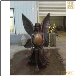 西方人物雕塑銅雕設(shè)計(jì) 