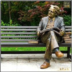 西方園林看書(shū)人物雕塑 西方園林看書(shū)人物雕塑