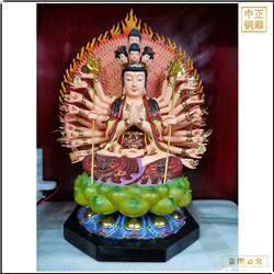 廠家批發(fā)千手觀音鑄銅佛像 廠家批發(fā)千手觀音鑄銅佛像